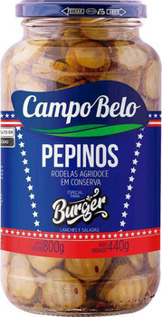 PEPINO CAMPO BELO EM CONSERVA AGRID VD 440G
