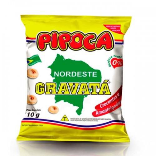 Pipoca Gravata Branca Metalizada 10X72G
