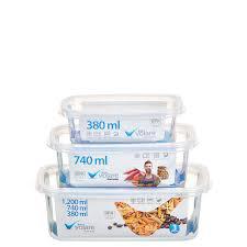 Pote Retang Volare P/M/G 380/740/1,25ML 1UN