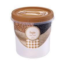 Pote Rosca Plasutil Dec Feijao 1,8L 1UN