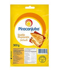 QUEIJO MUSSARELA PIRACANJUBA FATIADO 300G