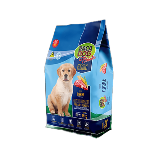 Racao Raca Dog Filhotes Premium Carne 15KG