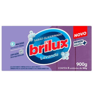 SABAO BRILUX GLICERINADO LAVANDA 5 X 180G