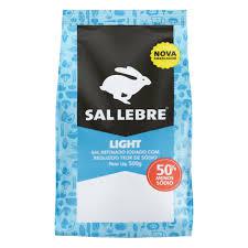 Sal Lebre refinado light 500G