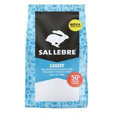 Sal Lebre refinado light 500G