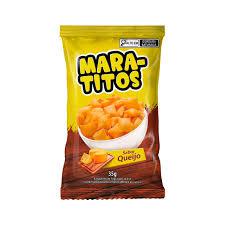Salgadinho Mara-titos Queijo 35G