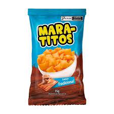 Salgadinho Mara-titos Tradicional 35G