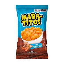 Salgadinho Mara-titos Tradicional 35G