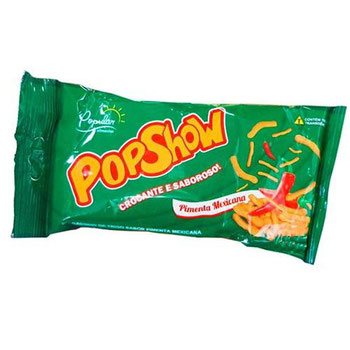 Salgadinho Popshow Pimenta Mexicana 40G