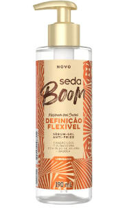 Serum Gel Antifrizz Seda Boom Definicao 190ML