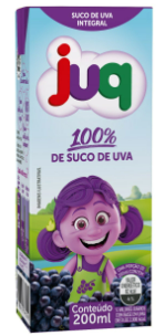 Suco de uva Integral Juq TP 200ML