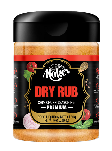 Tempero MR Maker Dry Rub Pote 160G