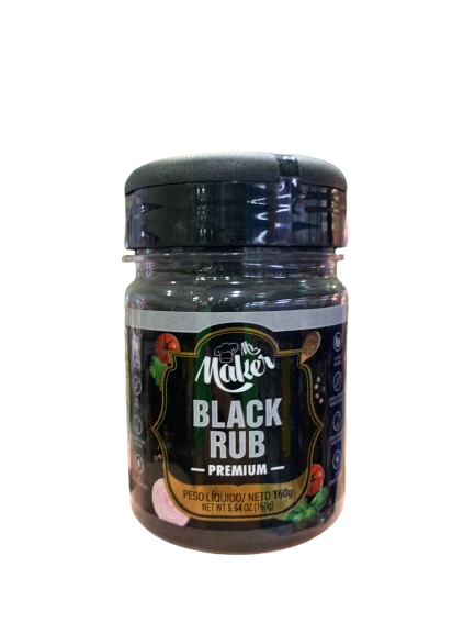 Tempero MR Marker Black Rub Pote 160G