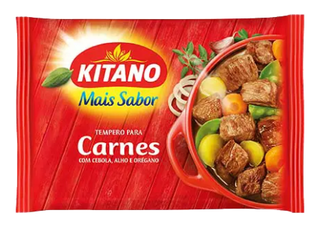 TEMPERO P/CARNE KITANO MAIS SABOR SACH 15G