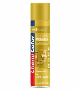 Tinta Chemicolor Metalica Ouro 400ML