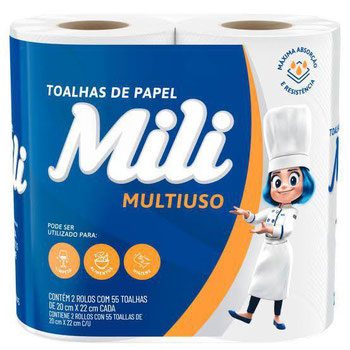 Toalha De Papel Mili 2UN