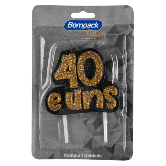 Vela Especial Bompack 40 e Uns Dourada 1UN