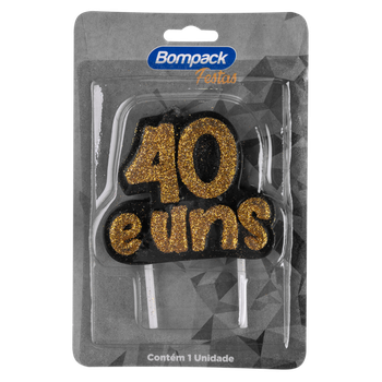 Vela Especial Bompack 40 e Uns Dourada 1UN