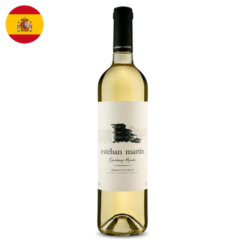 Vinho Esp Esteban Martin Chard Macab BCO 750ML