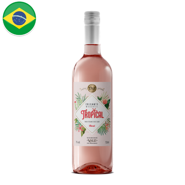 VINHO FRISANTE ROSE SUAVE VINHEDOS DO VA 750ML