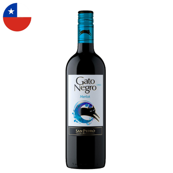 Vinho Gato Negro Merlot 750ML