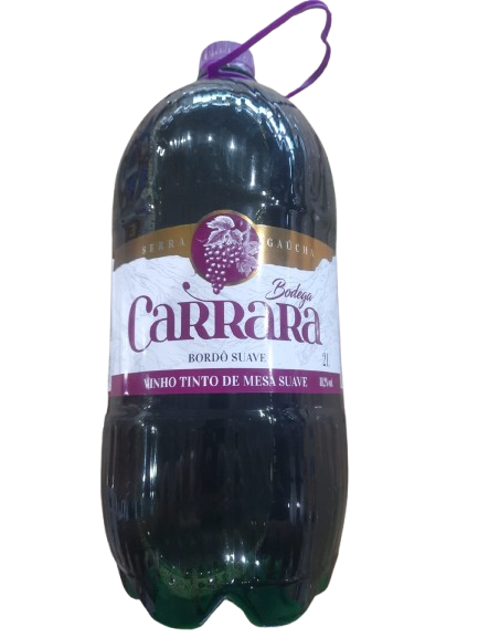 Vinho Tinto Bodega Carrara Bordo Suave 2L