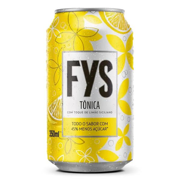 AGUA TONICA FYS LIMAO SICILIANO 350ML GELADA