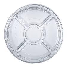 BANDEJA QUATRO DIVISORIA CRISTAL C/100