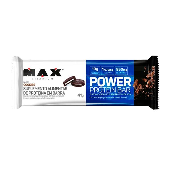 BARRA POWER PROTEIN MAX TITANIUM COOKIES15G