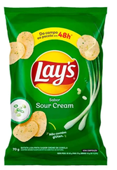 BATATA ELMA CHIPS LAYS SOUR CREAM 70G