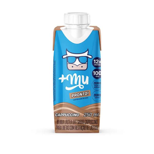 BEB.WHEY +MU CHOCOLATE 12G PROT. 250ML GELADO