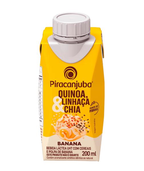 BEBIDA LACTEA PIRACANJUBA BANANA 200ML QUENTE