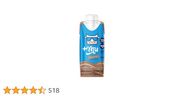 BEBIDA WHEY +MU CAPPUCCINO 12G PROTEINA 250ML