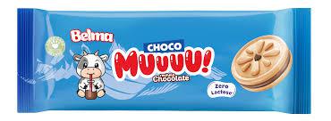 BISCOITO RECHEADO CHOCOMUU CHOCOLATE BELMA 55G