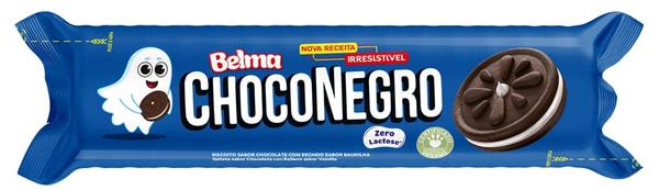BISCOITO RECHEADO CHOCONEGRO BAUNILHA BELMA 100G