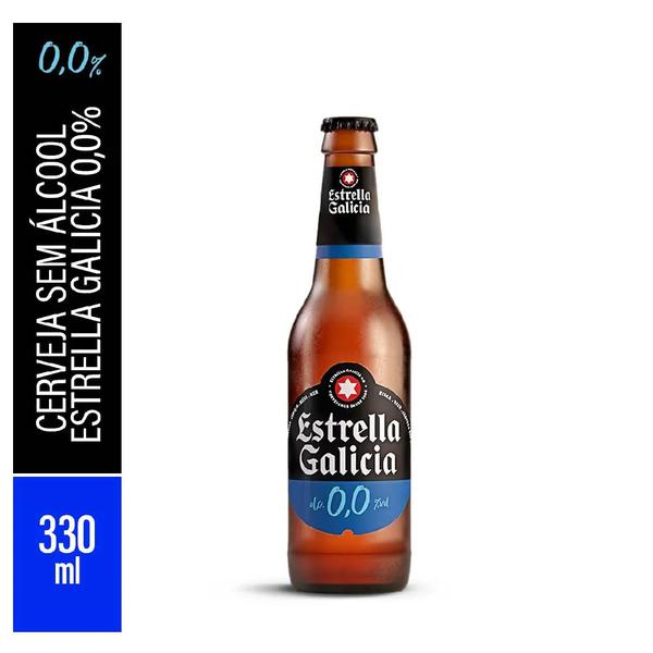 CERVEJA ESTRELA GALICIA 0%ALCOOL 330ML