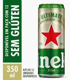 CERVEJA HEINEKEN ULTIMATE 350ML GLD