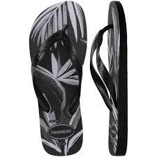 CHINELOS HAVAIANAS ALOHA PRETO / CINZA 41/42
