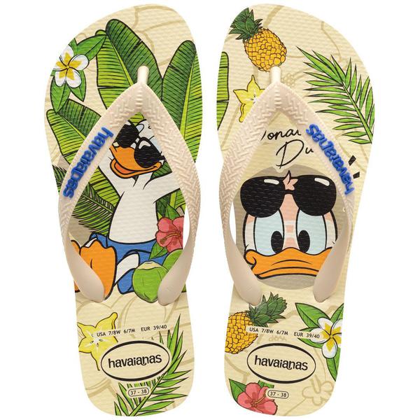 CHINELOS HAVAIANAS TOP DISNEY  GOLDEM 39/40