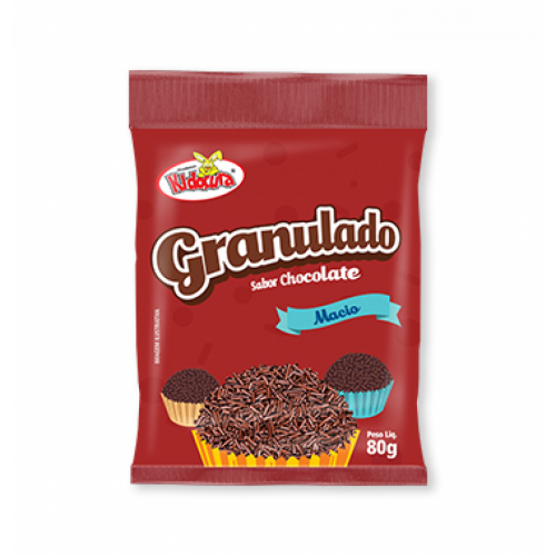 CHOCOLATE GRANULADO COLORIDO KI-DOCURA 80G