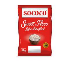 COCO RALADO FLOCADO SOCOCO 5KG