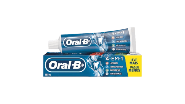 CREME DENTAL ORAL-B LEVE MAIS 180G