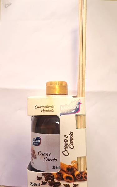 DIFUSOR D CASA AROMAS CRAVO E CANELA 250ML