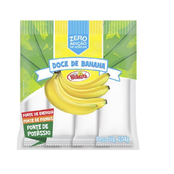 DOCE DE BANANA KI DOCURA ZERO 104G