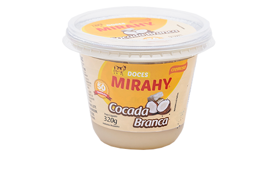 DOCE PASTOSO COCADA BRANCA MIRAHY 320G