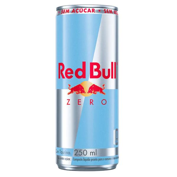 ENERGETICO REDBULL ZERO GELADO 250ML