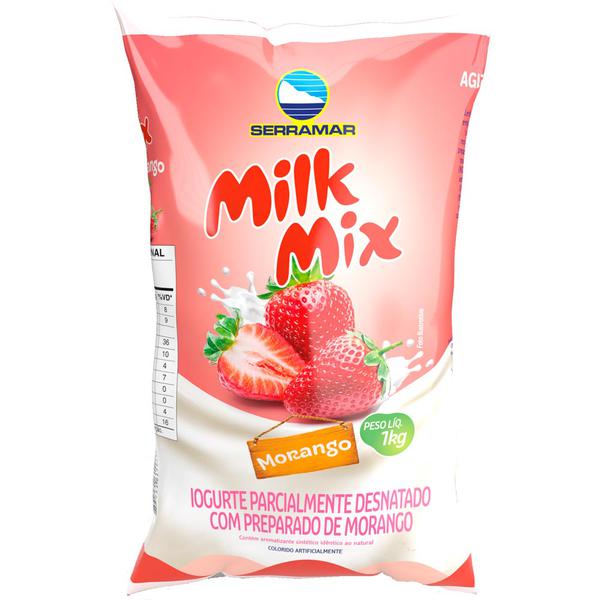 IOGURTE SERRAMAR MORANGO SC 1KG