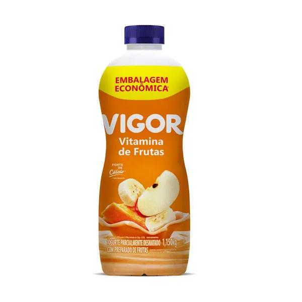 IOGURTE VIGOR VITAMINA DE FRUTAS EMB. ECONOM. 1,150KG