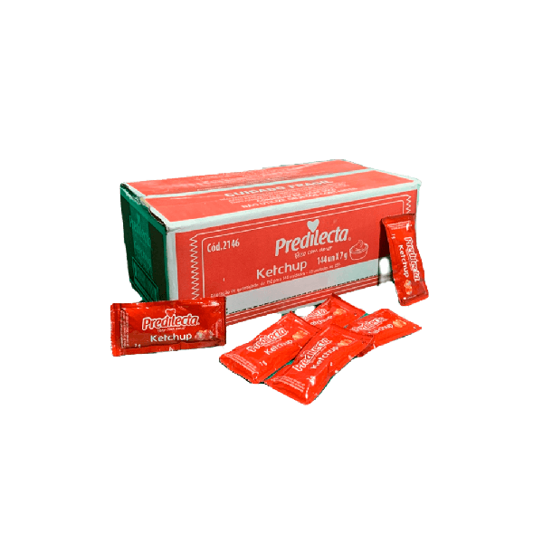 KETCHUP PREDILECTA SACHE 7G C/144 UND