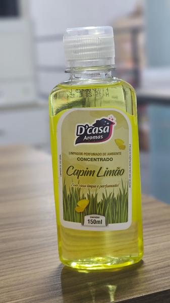 LIMPADOR PERFUMADO DCASA CAPIM LIMAO 150ML